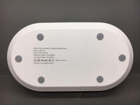 UV Light Sanitizer Box with Wireless Charging, 8 UV-C LED Lights for Phones, Toothbrushes, Nail Tools, Jewelry, and More (White)
